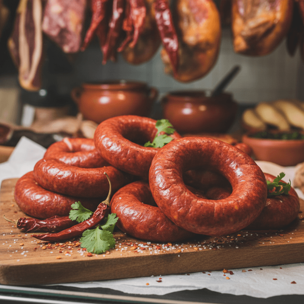 Traditional Mexican chorizo at Los Paisanos